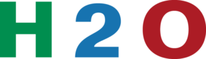 logo marki H2O historyczne